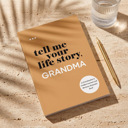 Grandma, Tell Me Your Story — Guided Journal