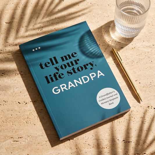 Grandpa, Tell Me Your Story — Guided Journal